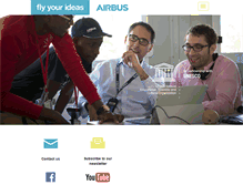 Tablet Screenshot of airbus-fyi.com